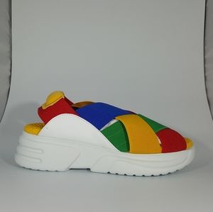 NR Rapisardi Cross Band Sandal with Hiker Sole